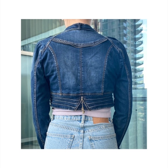 Cropped Jean Jacket - Picture 2 of 2